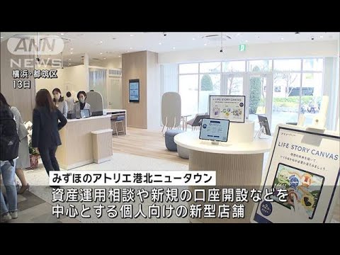 みずほ銀が土日など営業の新型店舗 “金利ある世界”戻り顧客獲得競争が激化(2025年3月13日)