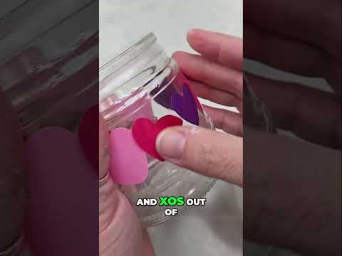 DIY Valentine’s Day Candy Jar: Cute Craft Idea