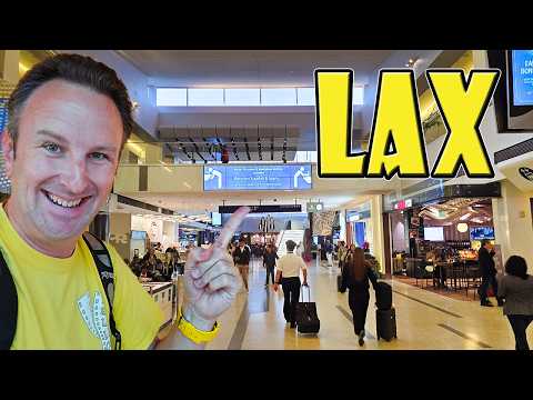 Inside LAX Airport Terminal 2 & 3 (Delta Airlines)