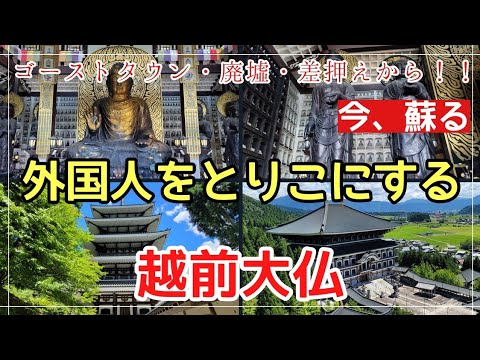 外国人をとりこにする越前大仏♯おすすめ♯観光♯福井県、今、日本で2番目に外国人から注目されてる福井県勝山市にある越前大仏に行って来ました。