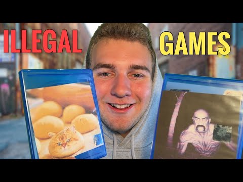 ASMR Illegal video game store