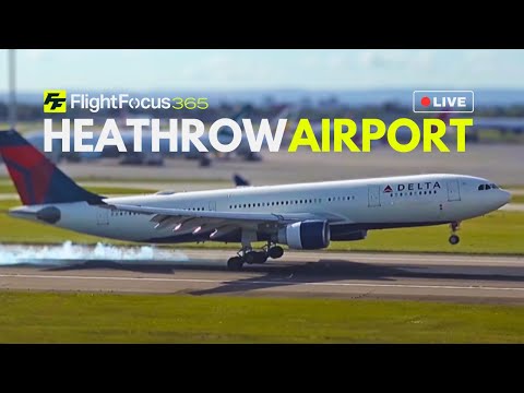 Heathrow Airport Live - Sunday 29th December 2024 - HEAVY FOG