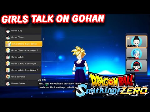 GIRLS BE CHATTING ON DRAGON BALL: SPARKING! ZERO