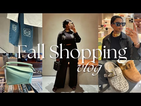 Fall Shopping Vlog: Loewe, COS & Discovering New Brands at Nordstrom + Try On | GeranikaMycia