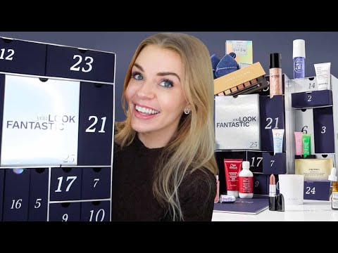 UNBOXING THE LOOKFANTASTIC ICONIC BEAUTY ADVENT CALENDAR 2024 WORTH £565 | Soki London