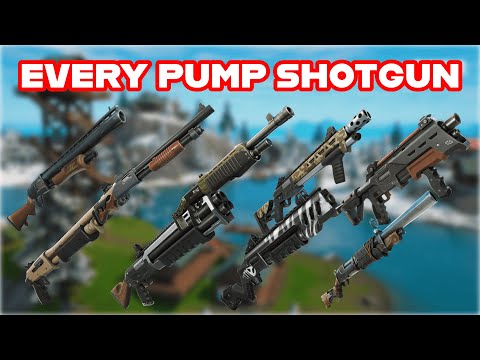 Ranking EVERY PUMP SHOTGUN In FORTNITE HISTORY From WORST To BEST