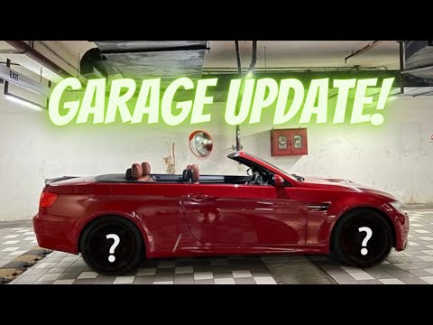 NEW WHEELS ON THE M3! + GARAGE UPDATE!