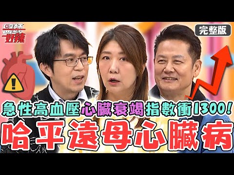 看病要有台灣魂？哈平遠母急性高血壓患「心臟病」？心臟衰竭指數飆高到1300！【#醫師好辣】20250301 完整版 深植血液的基因 EP1710 歸家豪 哈平遠