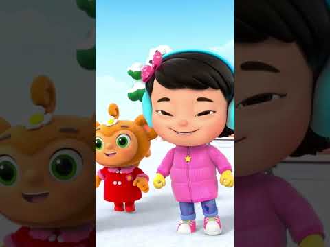 Playing in the snow!🌨️ | Little Baby Bum #snow #snowangels #sledding