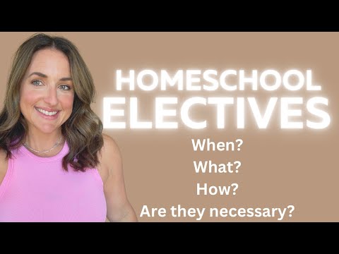 ASHLEE ANSWERS||HOMESCHOOL ELECTIVES||