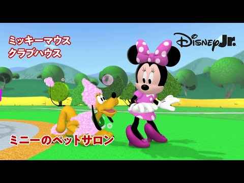 🏠ミッキーマウス クラブハウス｜ミニーのペットサロン｜@disneyjuniorjp