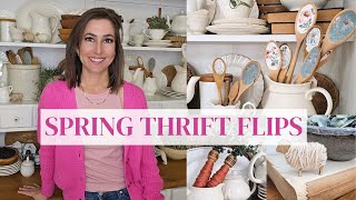 Spring Thrift Flips for DIY Enthusiasts • Budget-Friendly Spring Home Decor • Thrift Flips