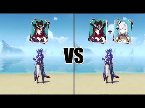 Chasca with Shenhe - Can Shenhe BUFF Chasca Cryo DMG?? // Genshin impact