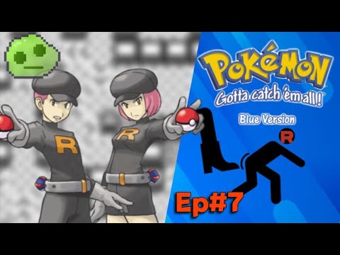 Pokémon Blue Let's Play Ep. 07 Kicking Team Rocket's Butt!