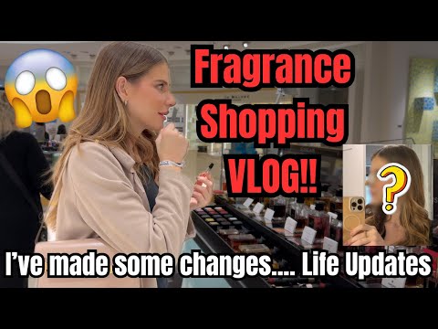 VLOG: FRAGRANCE SHOPPING for New Releases & BIG LIFE UPDATE | TF Fabulous Parfum, Peach Mirage +MORE