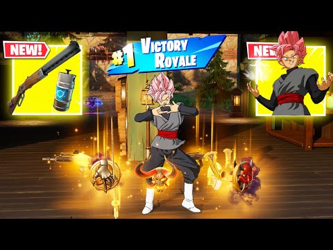 GOKU BLACK vs 3 NEW MEDALLIONS & MYTHIC’S CHALLENGE (Fortnite Chapter 6)