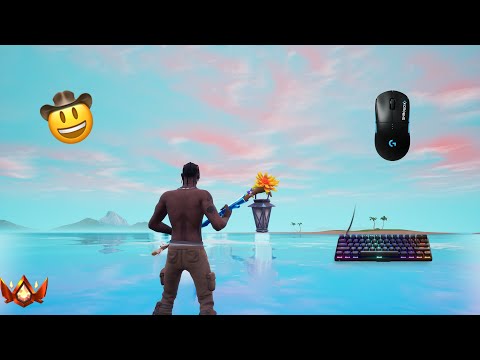 APEX 9 MINI 🤠FORTNITE  KEYBAORD ASMR 🤫 REALISTIC ZONE WAR'S CHILL 🤩