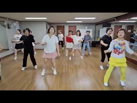 #엄마의경고#초급#트롯##라인댄스##linedance##관산동종합복지회관