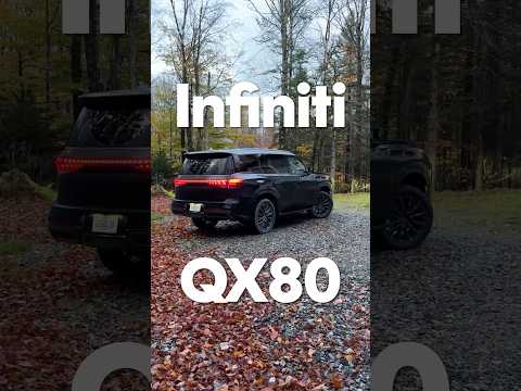 The Infiniti QX80 is a leaf peeping machine!!