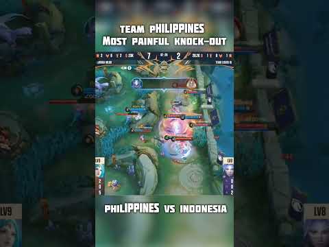 Knock-out Round Game 2 Team Philippines vs Indonesia #mobilelegends #mlbb