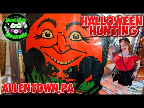 RETRO HALLOWEEN HUNTING IN ALLENTOWN,PA