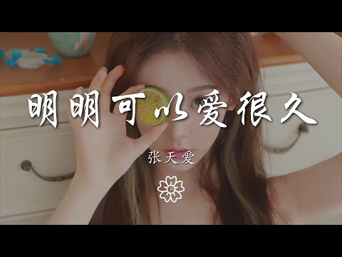 music 1844672062#明明可以爱很久#张天爱張天愛 - 明明可以愛很久『對結局 有所保留』【動態歌詞Lyrics】