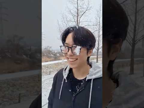 Koreas first snow ! 한국의 첫눈 !