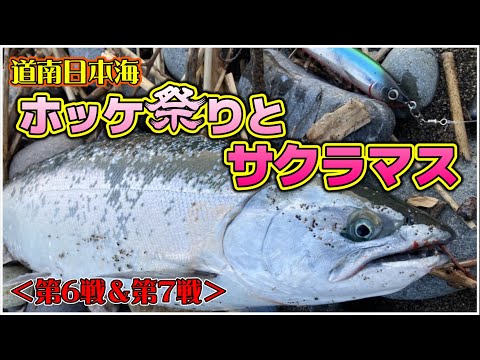 【北海道サーフ2024/サクラマス釣行】道南日本海(上ノ国方面)：ホッケ祭りとサクラマス＜第6戦＆第7戦＞