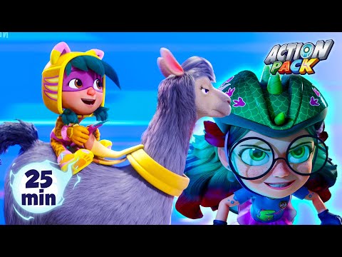 🦙All That Llama Drama !!! 🦙 | Action Pack | Kids Cartoons & Nursery Rhymes | Moonbug Kids