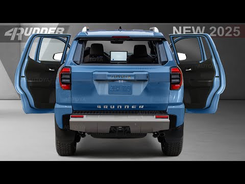 2025 Toyota 4Runner - INTERIOR Preview after Official Teasers