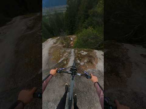 Attempting the gnarliest line I have seen here! #mountainbiking #mtb #remymetailler