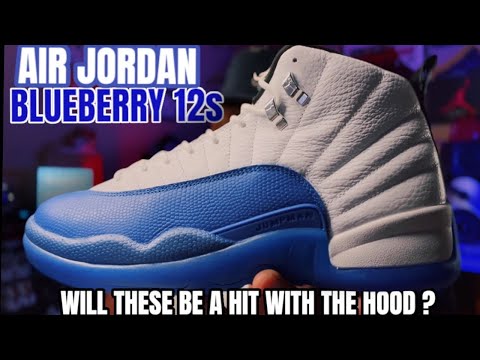 AIR JORDAN 12 “BLUE BERRY” I THINK THESE GONNA SELL OUT 🤔