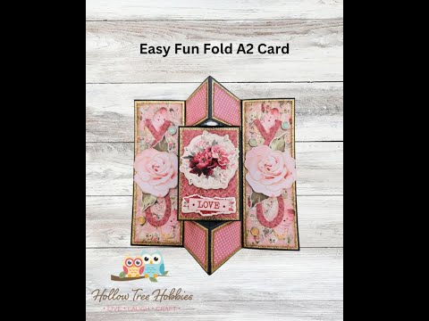 Fun Fold A2 Card Tutorial