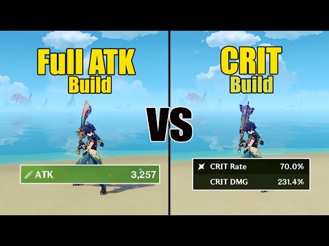 Kinich Crit Build vs Full ATK Build - Genshin impact