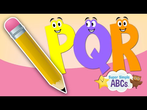 The Sounds of the Alphabet | P-Q-R | ​​🌈 Super Simple ABCs