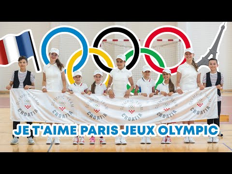 OLIMPIJADA - JE T'AIME PARIS - JEUX OLIMPIC (PARIS 2024.) Zagrepčanke i dečki