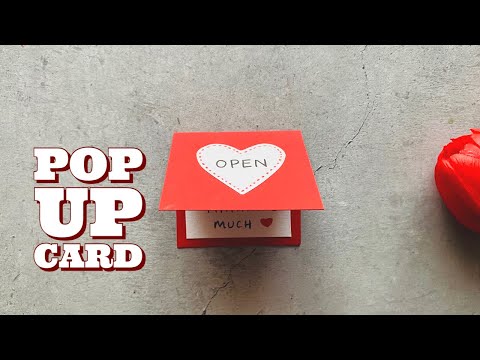 😍 Surprise Pop Up Gift Card | Pop Up Card | DIY Surpise Card #popupcard