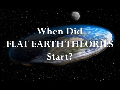 Who started Flat Earth conspiracy theories?