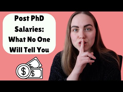 Post PhD Salary Expectations for STEM PhD Students & The Pay Gap in Tech