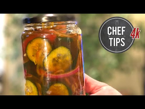 Bread and Butter Pickle Recipe | 49ers Homemade Pickles Recipe | Chef Tips