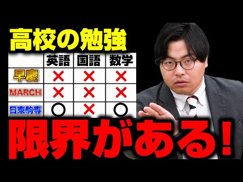 【危険】高校の勉強だけで大丈夫？大学レベル別に必要な対策を徹底解説！