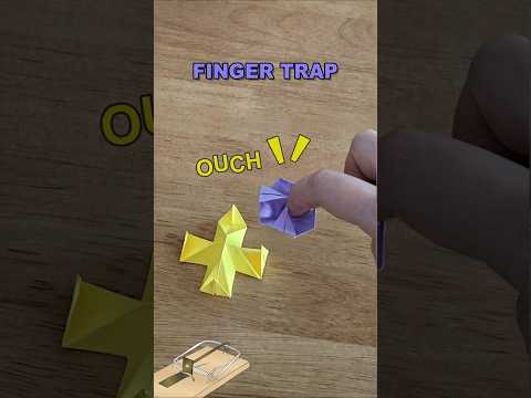 How to Make Finger Trap Origami