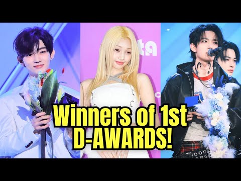 All The Winners From The 1st “D-AWARDS” 2024