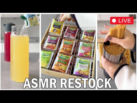 [LIVESTREAM] ASMR Satisfying Cleaning/Organizing/Restocking TikToks ✨