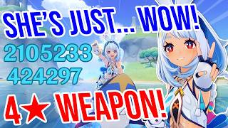 C0 Mualani is WOW! Genshin Impact 5.0! 4★ Weapon Showcase!