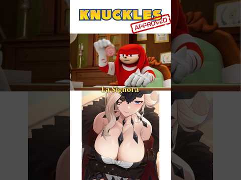 Knuckles rates Fatui waifus | Genshin Impact #genshinimpact #waifu #genshin #shorts #ytshorts