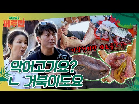 이걸 고기로 먹는다고?😲 남다른 스케일의 정글 식재료 대공개!🍖 #정글밥2