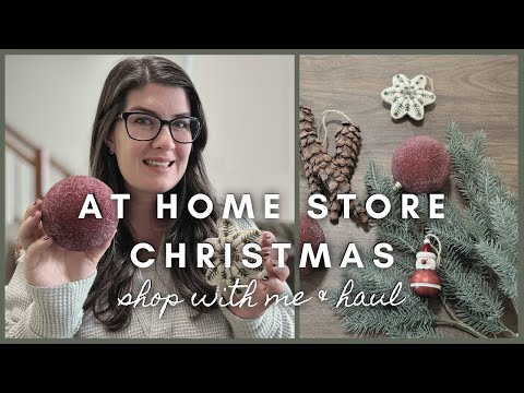 At Home Store Christmas 2024 | shop with me & haul