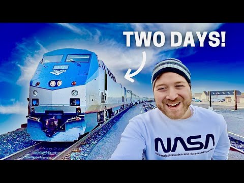 35hrs on Amtrak Pacific Sleeper Train from LA to Seattle *The Coast Starlight*