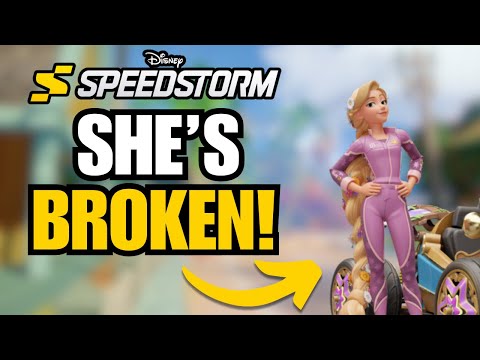 Rapunzel Might be the Most OP Racer in Season 10 of Disney Speedstorm | Rapunzel Racer Guide